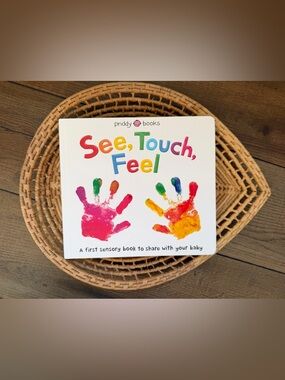 See, Touch, Feel: A First Sensory Hardback Book